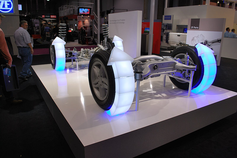 Automatic transmission assembly outside a vehicle
